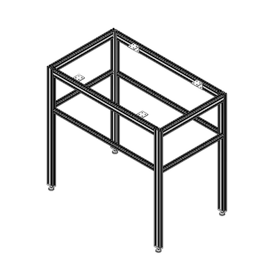 40-533-3SS MODULAR SOLUTIONS ANGLE BRACKET<BR>60MM TALL X 60MM WIDE WITH STAINLESS STEEL HARDWARE